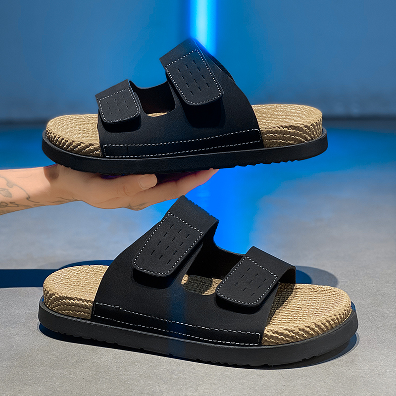 Men'S Shoes Birkenstock - Men's one-strap Woven slides slippers summer