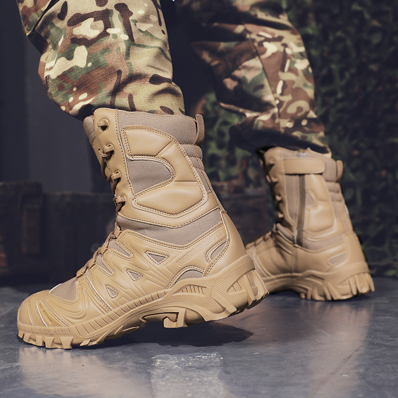 Men Shoes Size 11 - High Top Outdoor Protective Boots, Men's