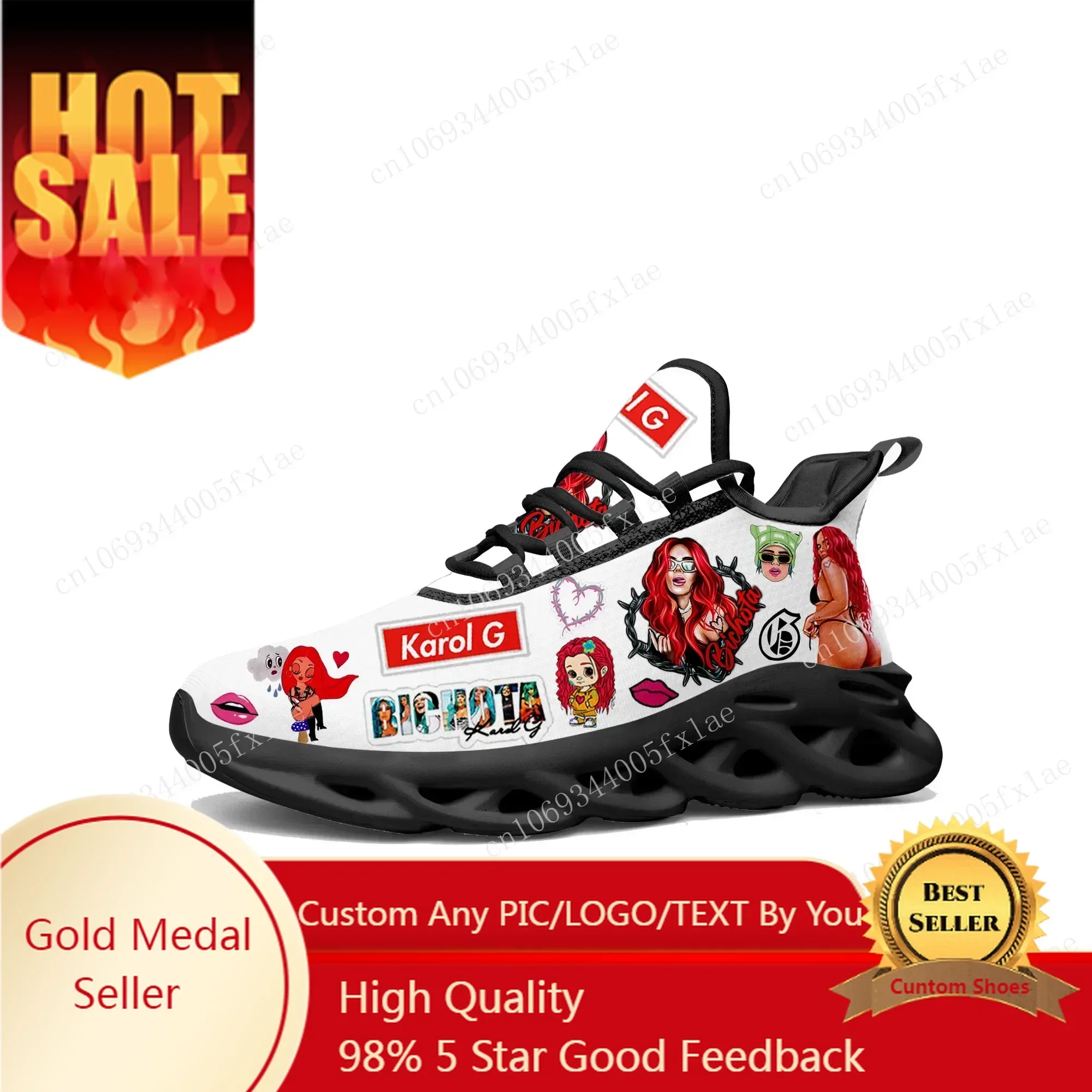 Men'S Shoes In Style - Karol G Bichota Flats Sneakers Mens