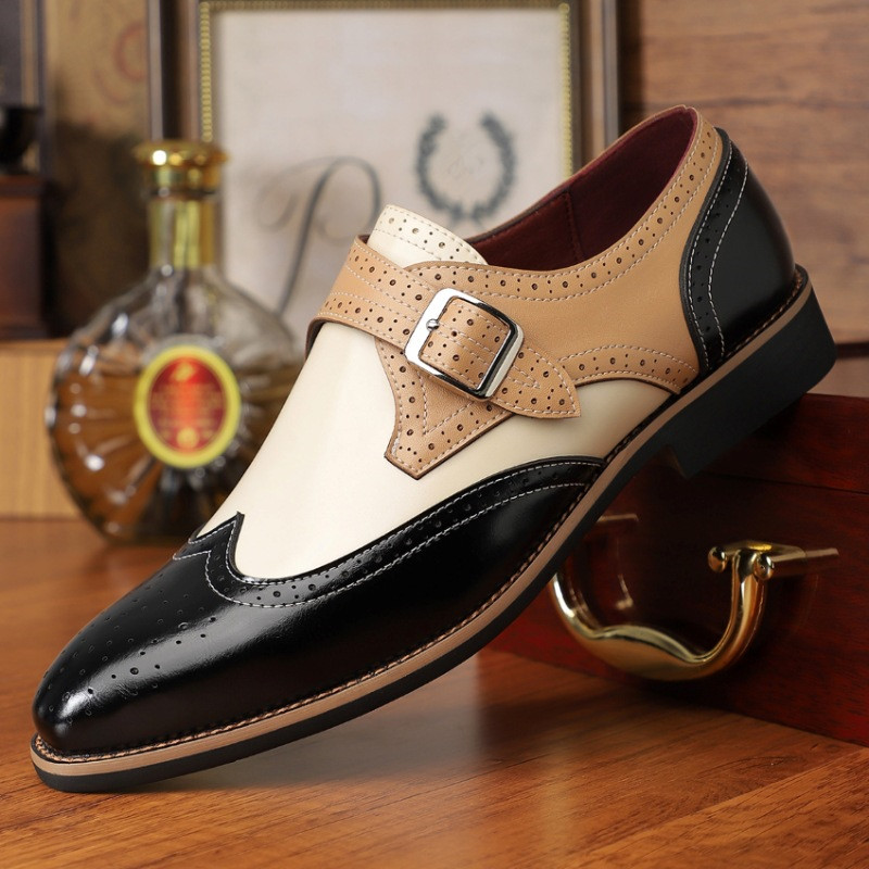 Oxford Brogue Leather - New 2026 Luxury Men's Sneakers for