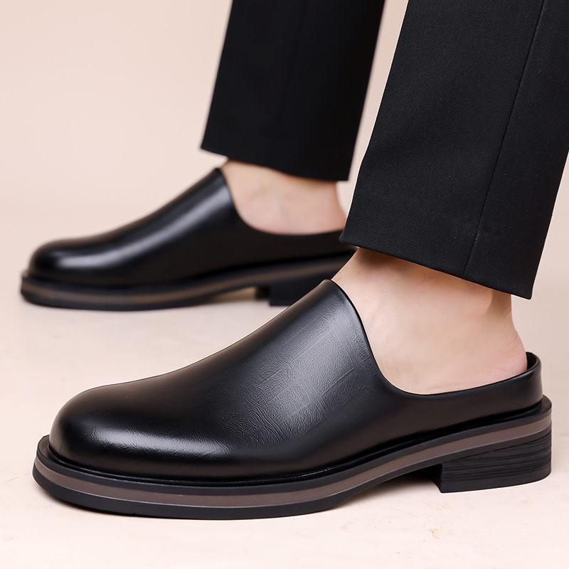 Men'S Shoes Dockers - Men Slip-On Half Slippers, Thick Sole