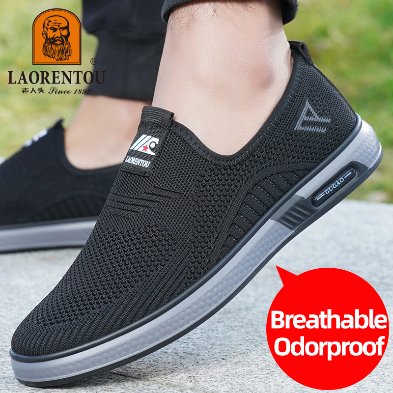 Men Shoes Zegna - LAORENTOU breathable mesh shoes for men,