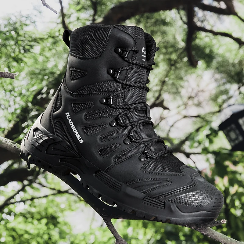Men Shoes Office - Men's Outdoor Hiking Tactical Boots Ankle