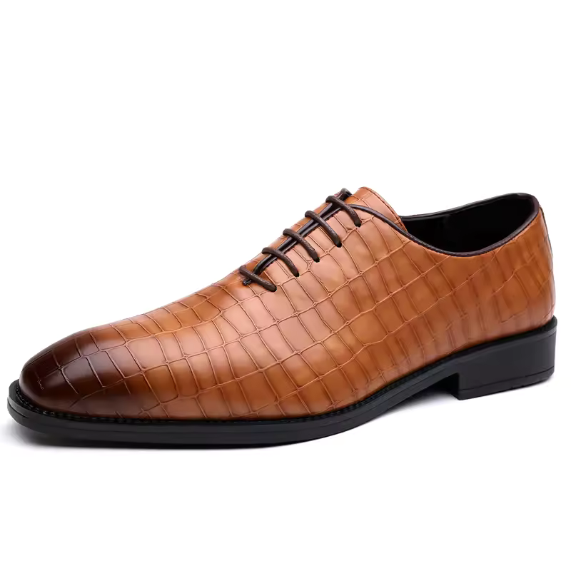 Oxford Brogue Leather - Luxury Mens Leather Shoes Retro Carved