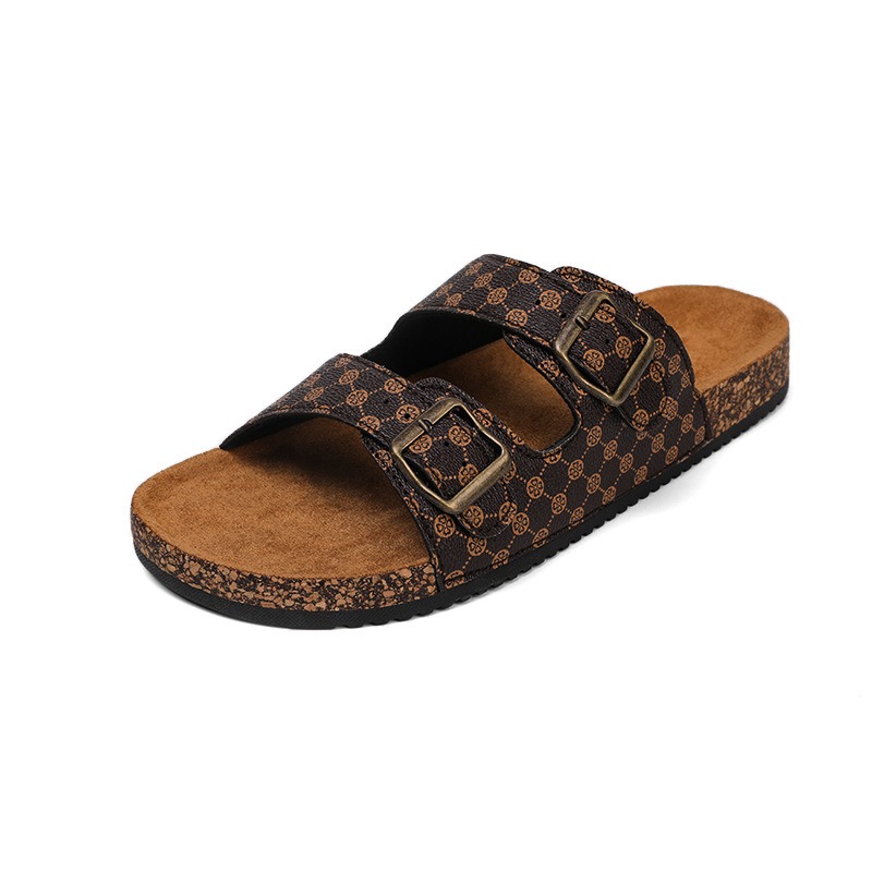 Men'S Shoes Birkenstock - 36-46 cork slides woman fashion shoes