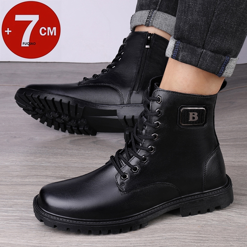 Men's Genuine Leather Elevator - Men'S Shoes Dress Casual 评论和价格