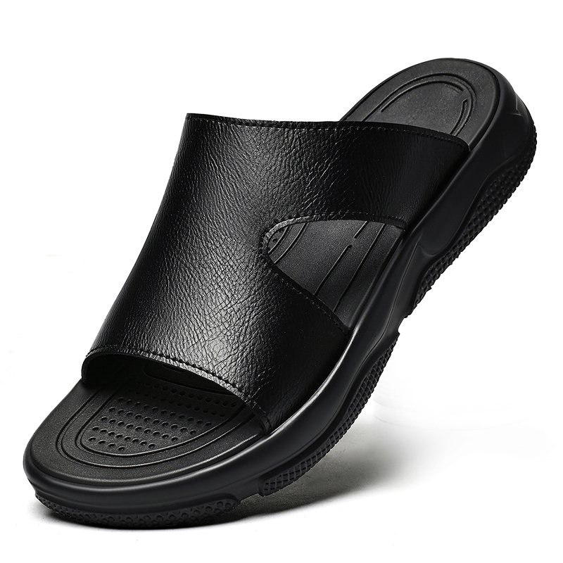 Men's Leather Slide Sandals No - Men'S Shoes Dockers 评论和价格