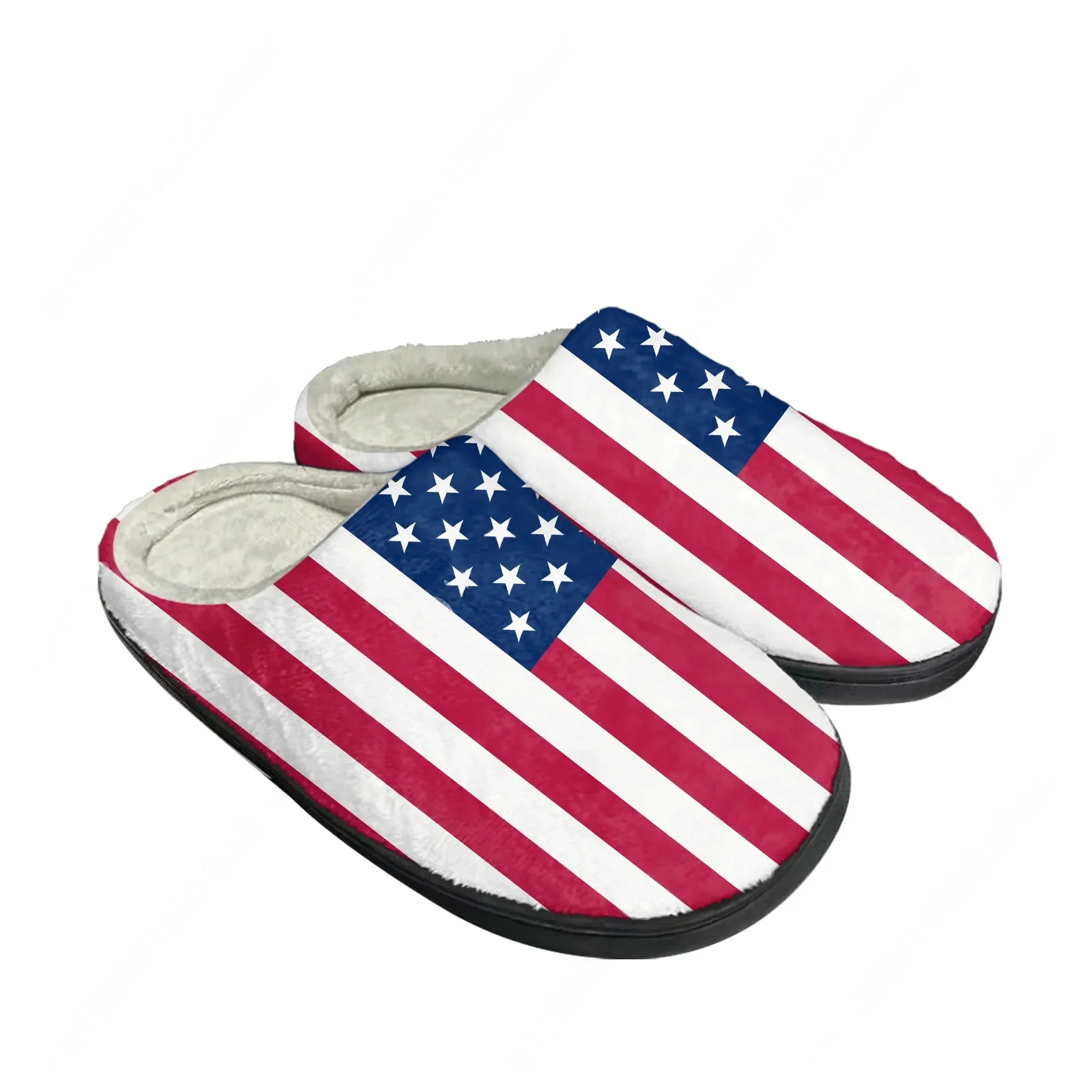 American Flag USA Blue Red Whi - Men Shoes Red 评论和价格