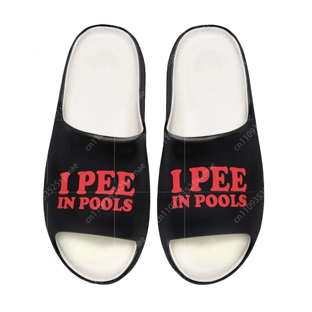 I Pee in Pools Soft Sole Sllip - Men Shoes Office 评论和价格