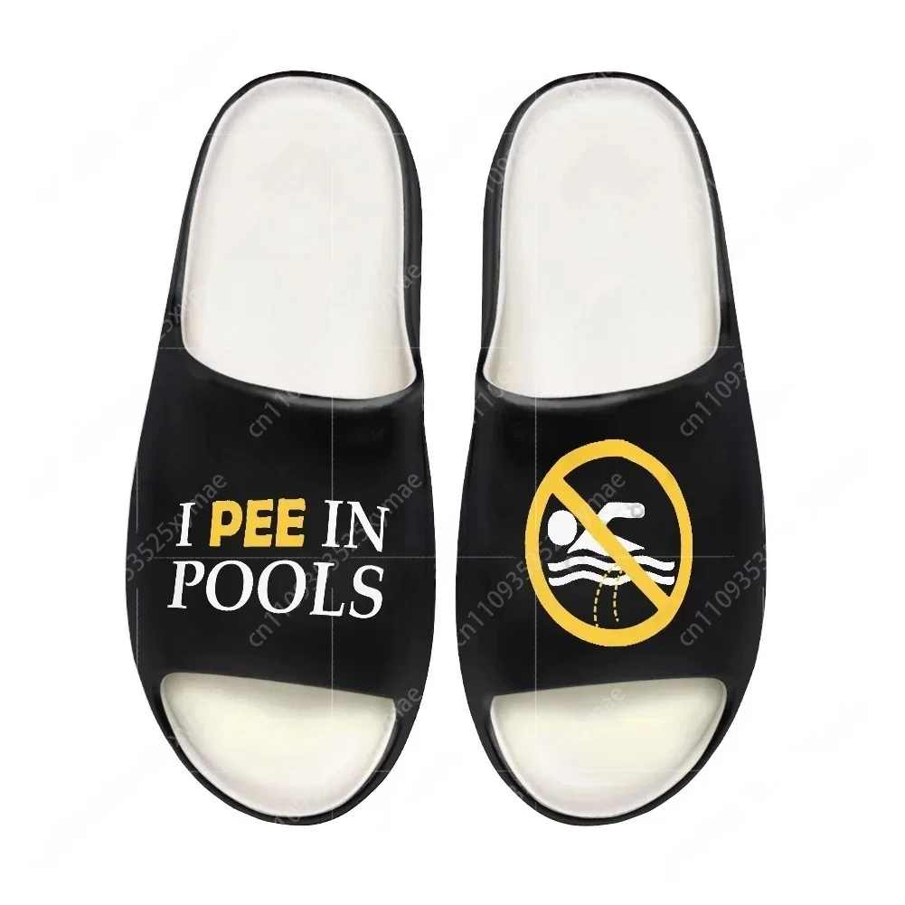 I Pee in Pools Soft Sole Sllip - Men Shoes Office 评论和价格