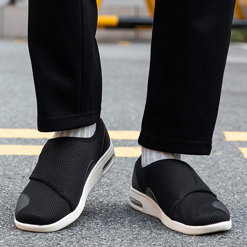Adjustable Open Elderly Shoes  - Men'S Shoes Diabetic 评论和价格