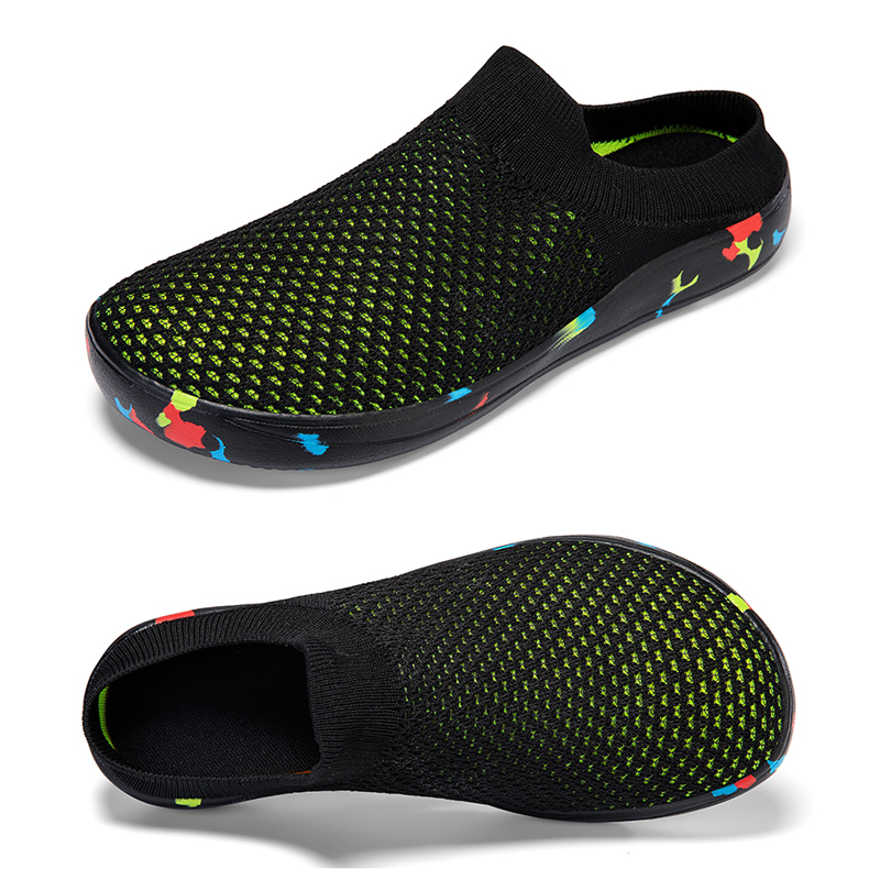 Summer Breathable Half Shoes M - Men'S Shoes Diabetic 评论和价格