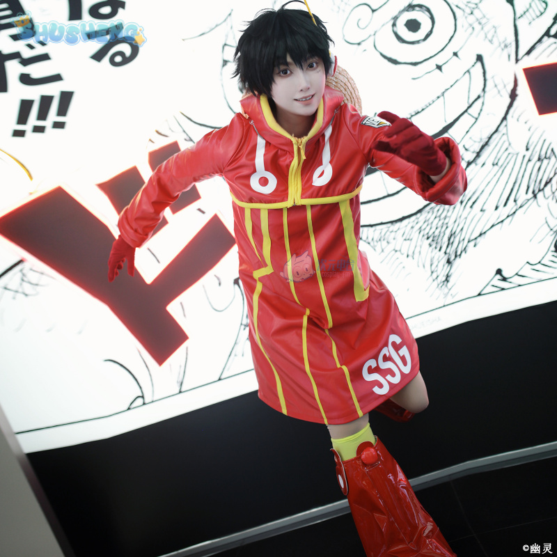 Monkey D Luffy Egghead Cospaly - Men Shoes Red 评论和价格