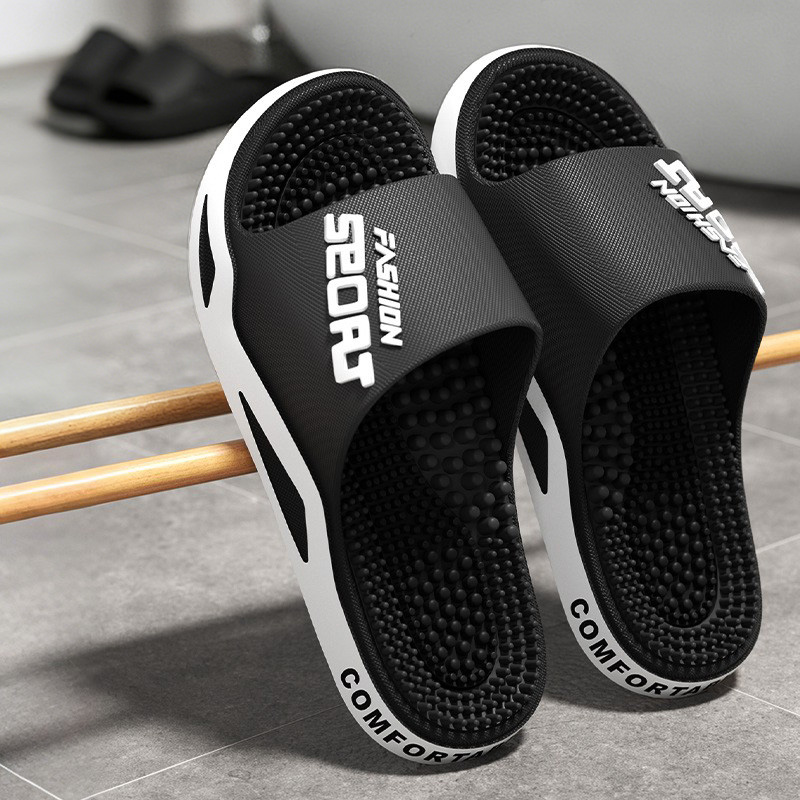 New Men Slippers Massage Slipp - Men'S Shoes Dress Casual 评论和价格