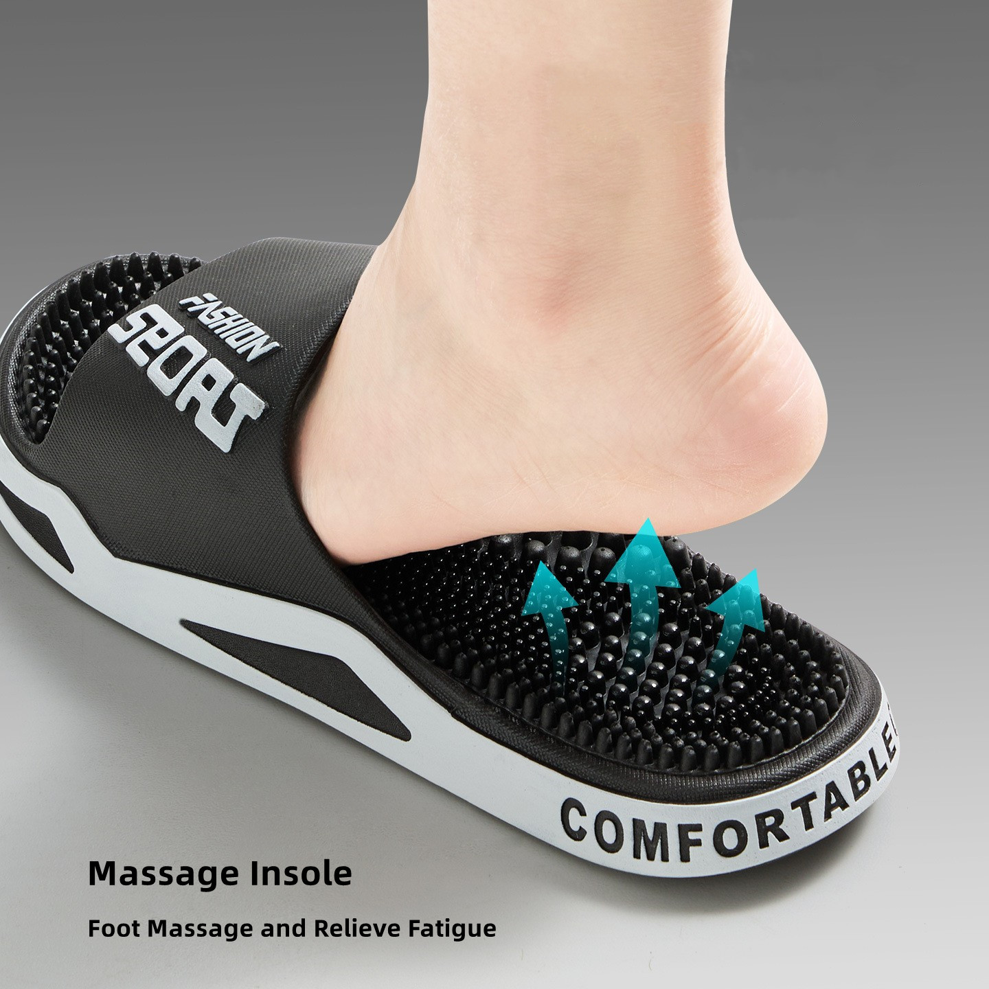 New Men Slippers Massage Slipp - Men'S Shoes Dress Casual 评论和价格