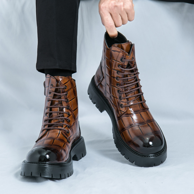 Summer Men Fashion Chelsea Boo - Men Shoes Office 评论和价格