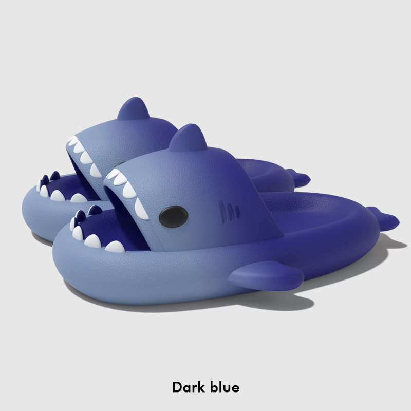 Cute Cartoon Shark Slippers Fo - Men'S Shoes In Style 评论和价格
