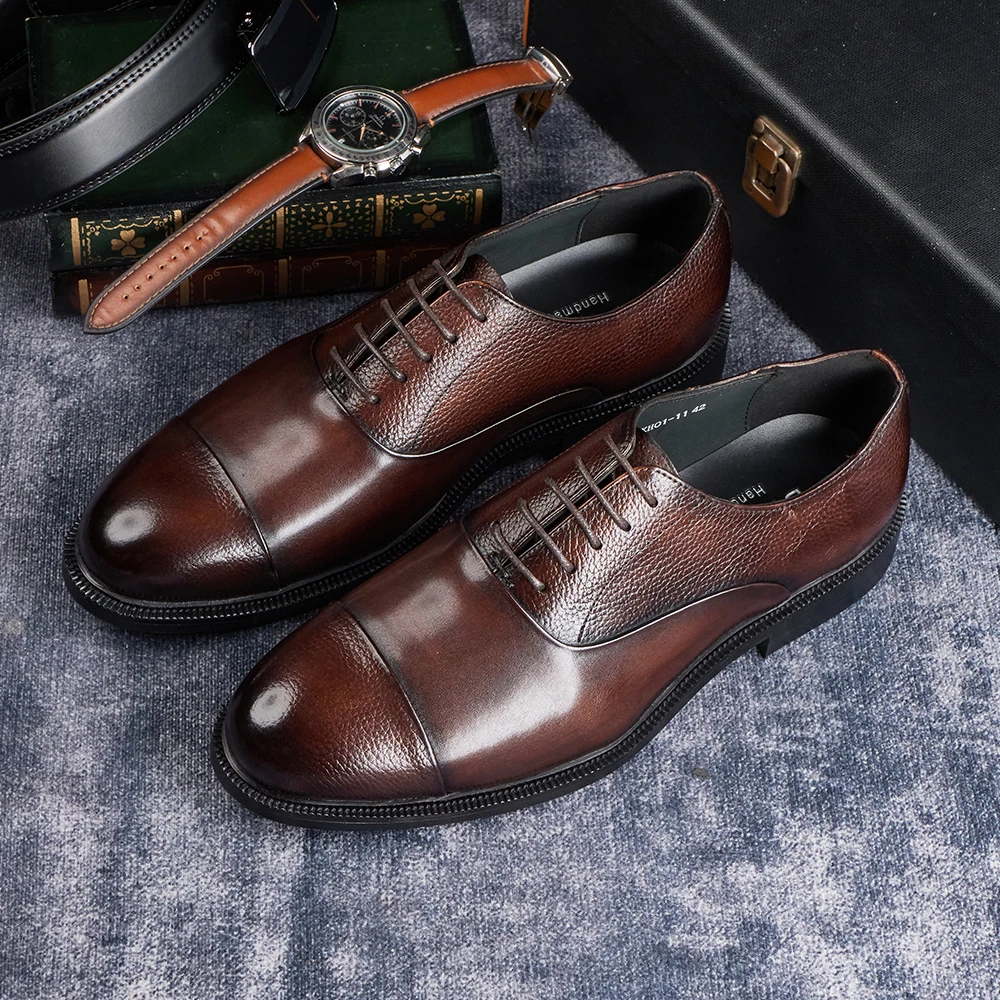 2025 Men's Italian Style Handm - Men Shoes Size 11 评论和价格