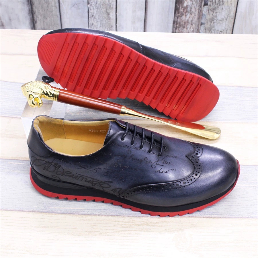Luxury Designer Men's Oxford S - Oxford Brogue Leather 评论和价格