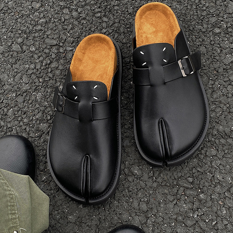 Men Split Toe Slippers Cow Lea - Men'S Shoes Birkenstock 评论和价格