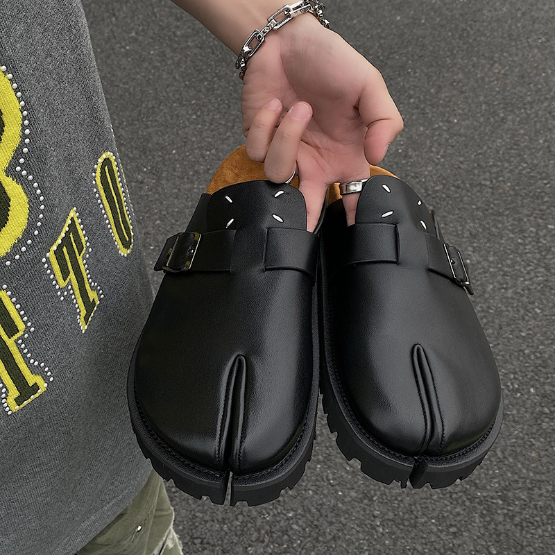 Men Split Toe Slippers Cow Lea - Men'S Shoes Birkenstock 评论和价格