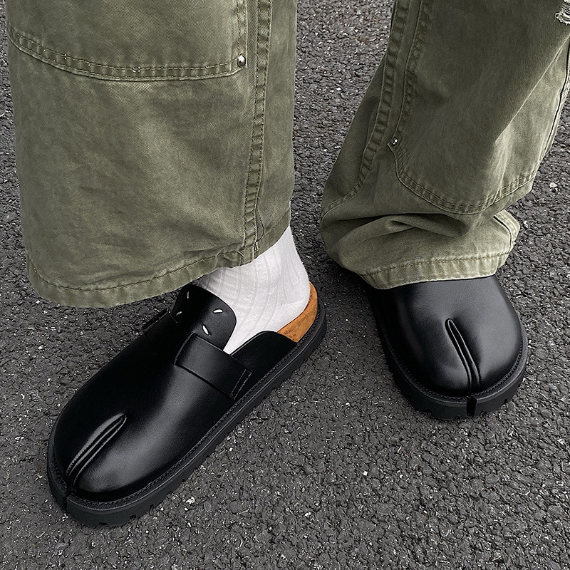 Men Split Toe Slippers Cow Lea - Men'S Shoes Birkenstock 评论和价格