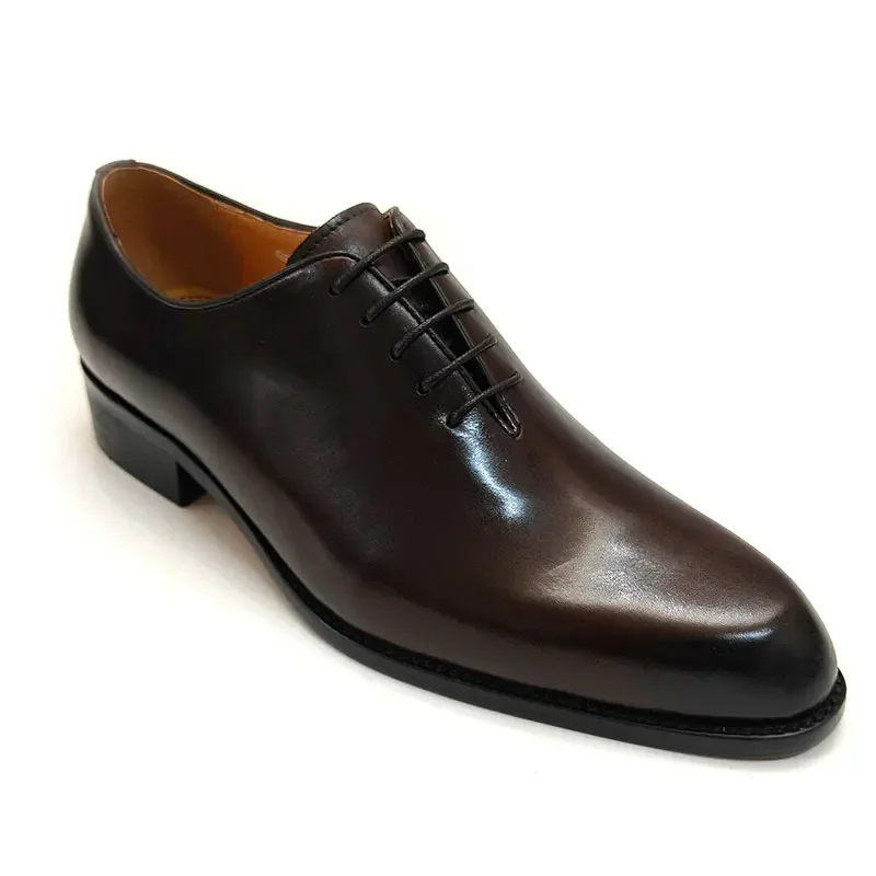 Successful Men's Leather Shoes - Oxford Brogue Leather 评论和价格