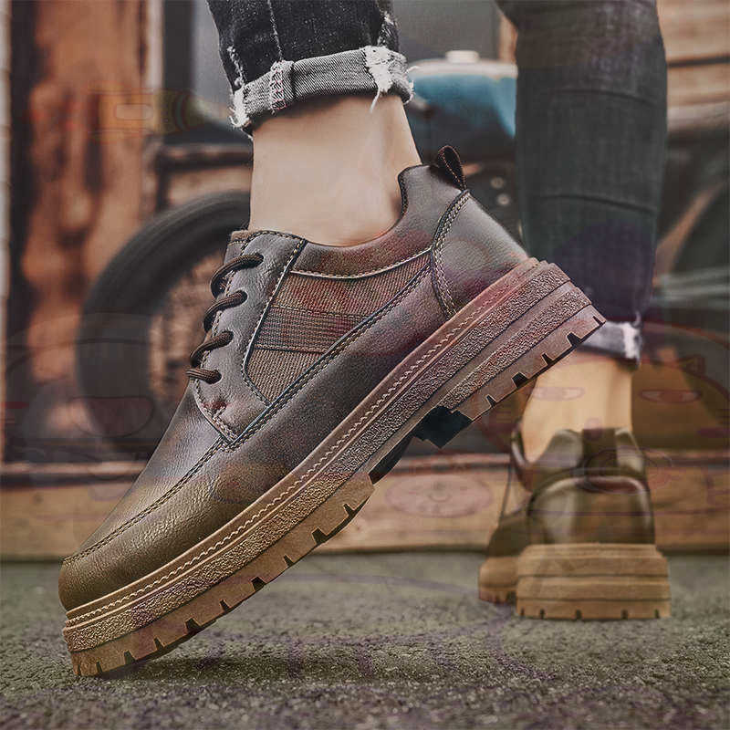 Dark Natural Leather Fashion T - Men'S Shoes Expensive Brands 评论和价格
