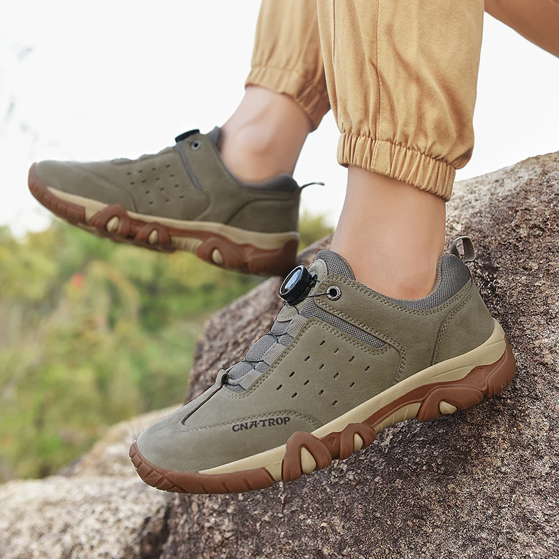 Rotating Lace Buckle Hiking Sh - Men Shoes Zegna 评论和价格