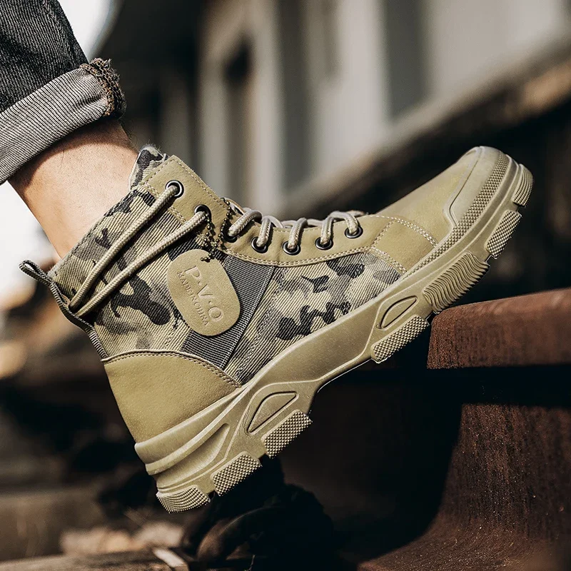 High-Top Boots for Men Autumn  - Men'S Shoes Dress Casual 评论和价格