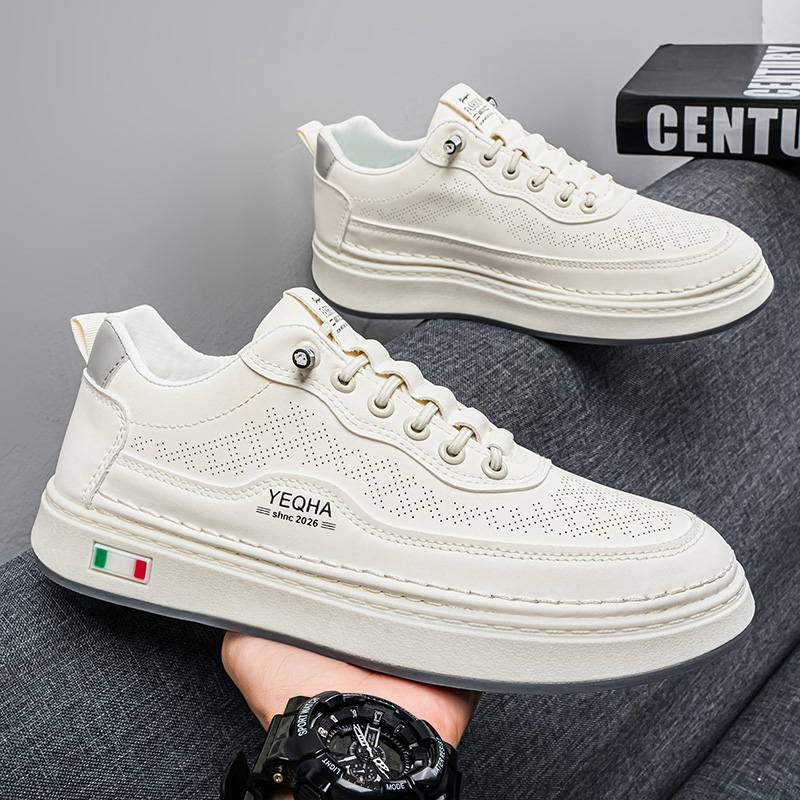 Retro Plain Men Canvas Cloth F - Men Shoes Office 评论和价格