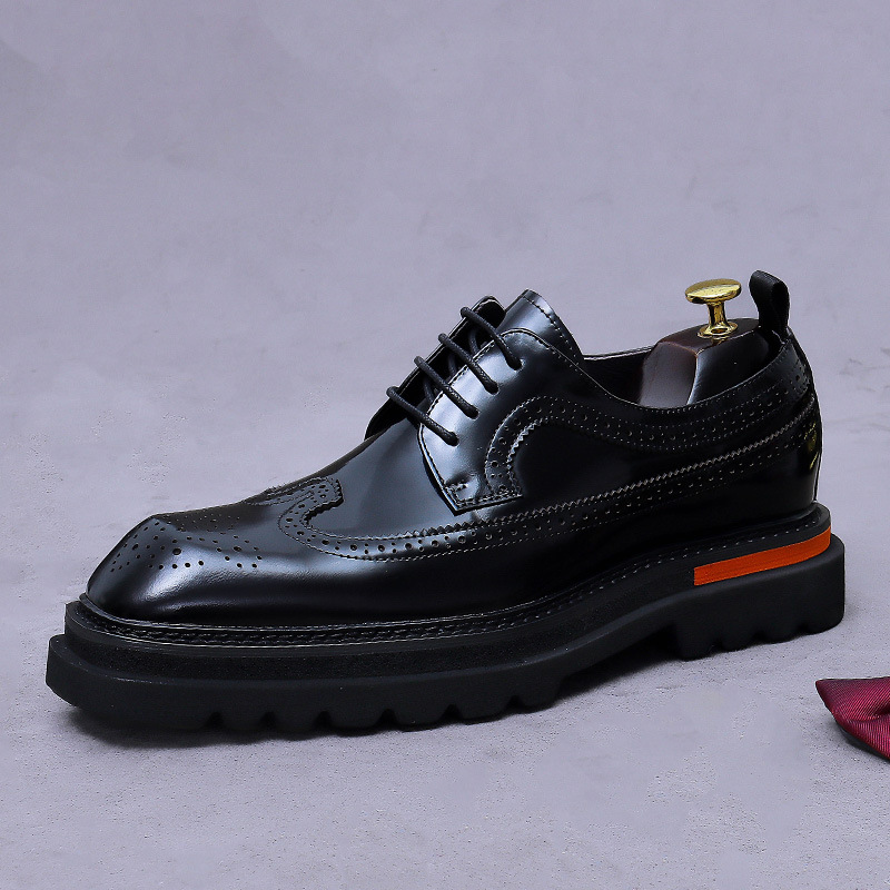 Men's Brogue Platform Oxford S - Oxford Brogue Leather 评论和价格