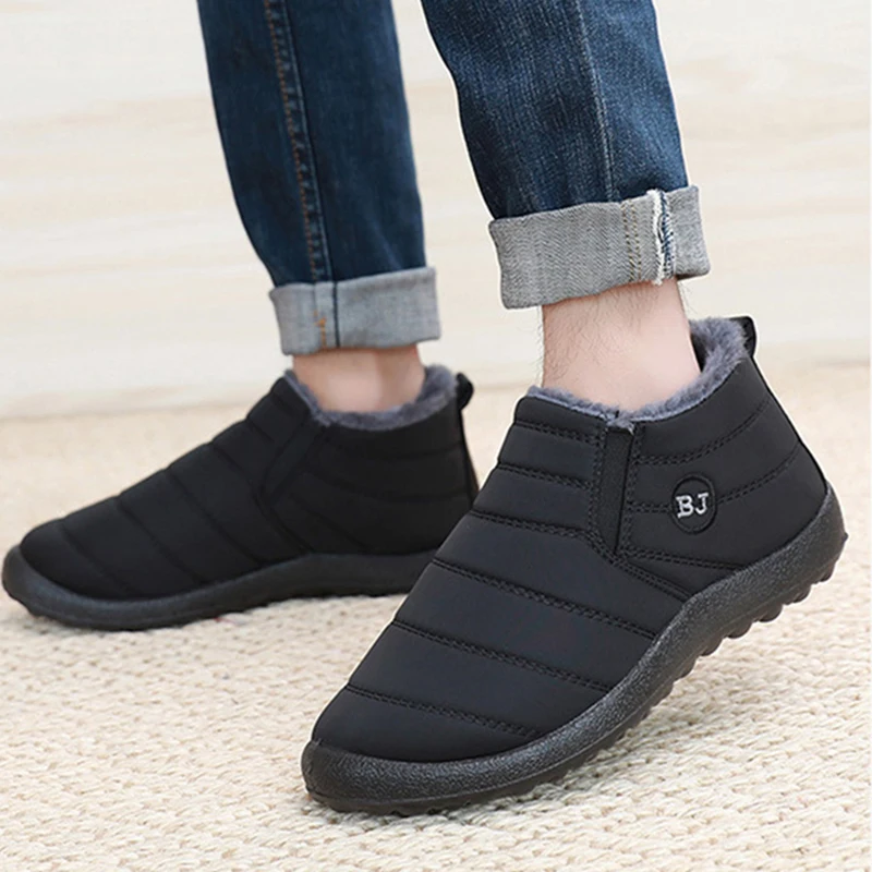 Fashion Men's Snow Boots Ankle - Men Shoes Office 评论和价格
