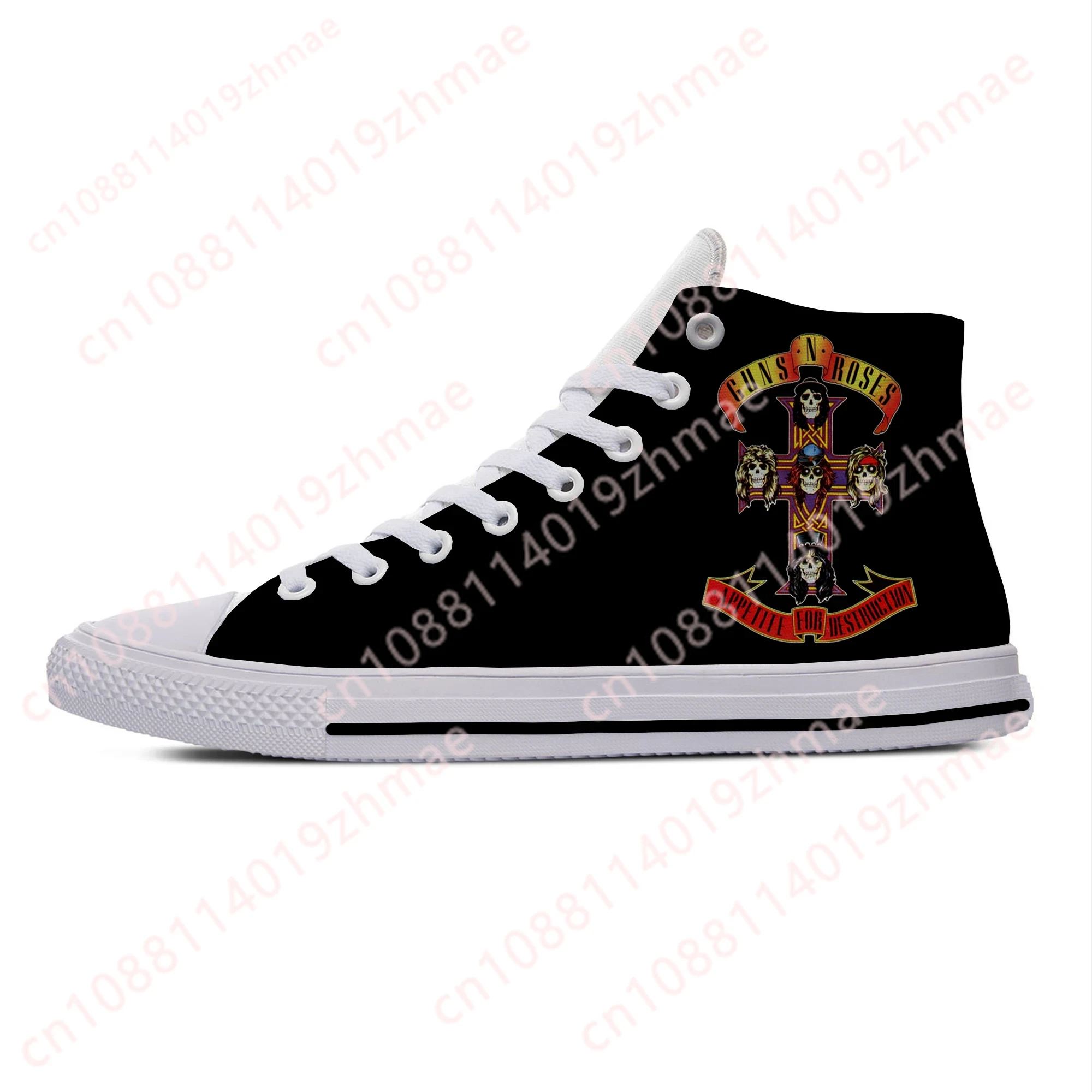 Hot 3D Guns N Rose Heavy Metal - Men'S Shoes Dockers 评论和价格