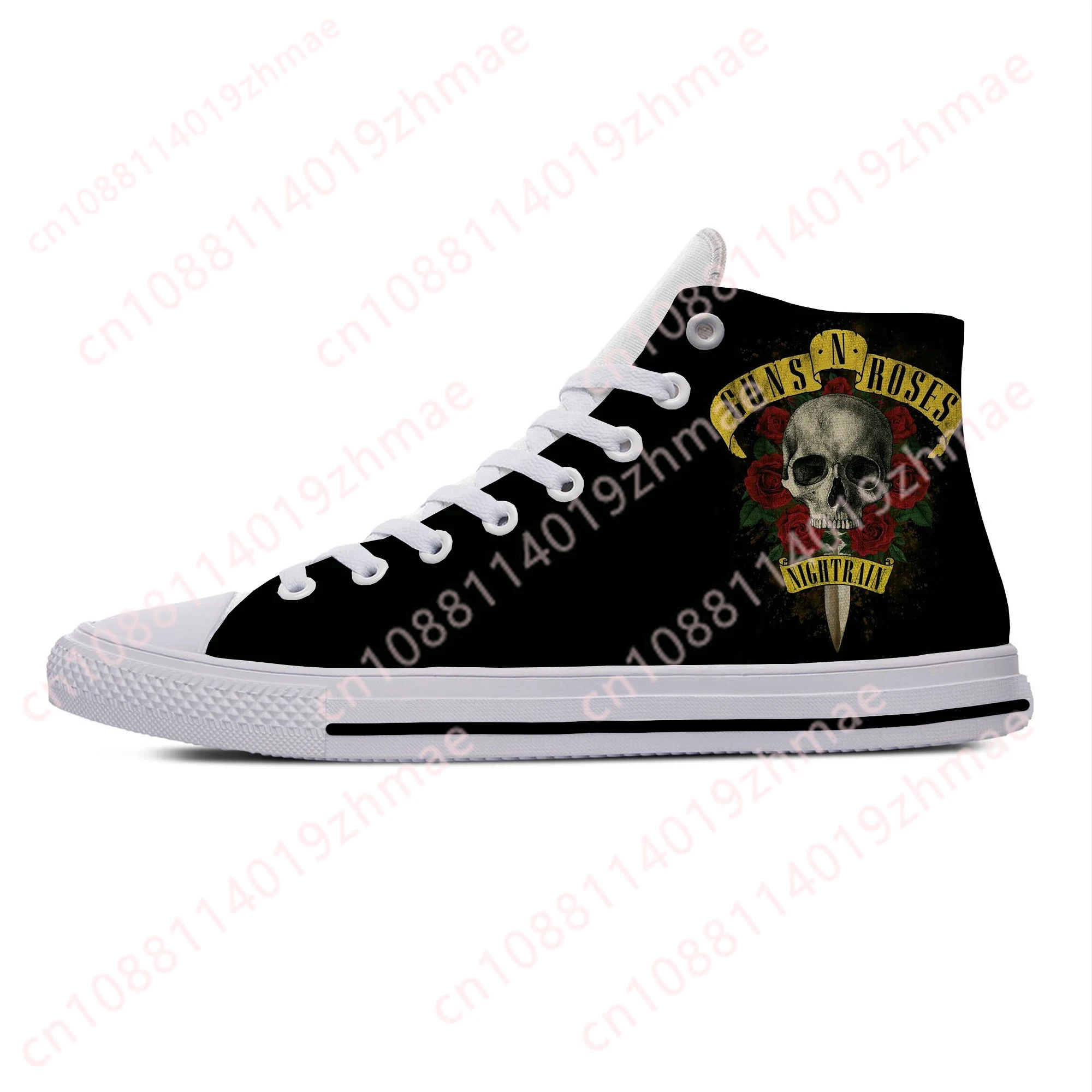 Hot 3D Guns N Rose Heavy Metal - Men'S Shoes Dockers 评论和价格