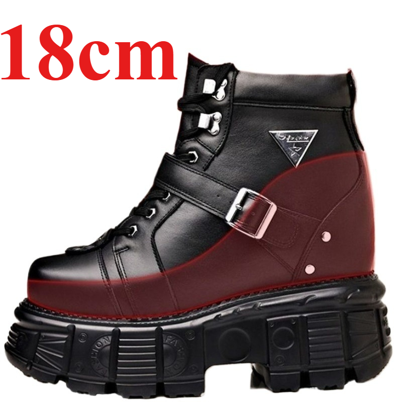 Genuine Leather Motorcycle Boo - Men'S Shoes Dq 评论和价格