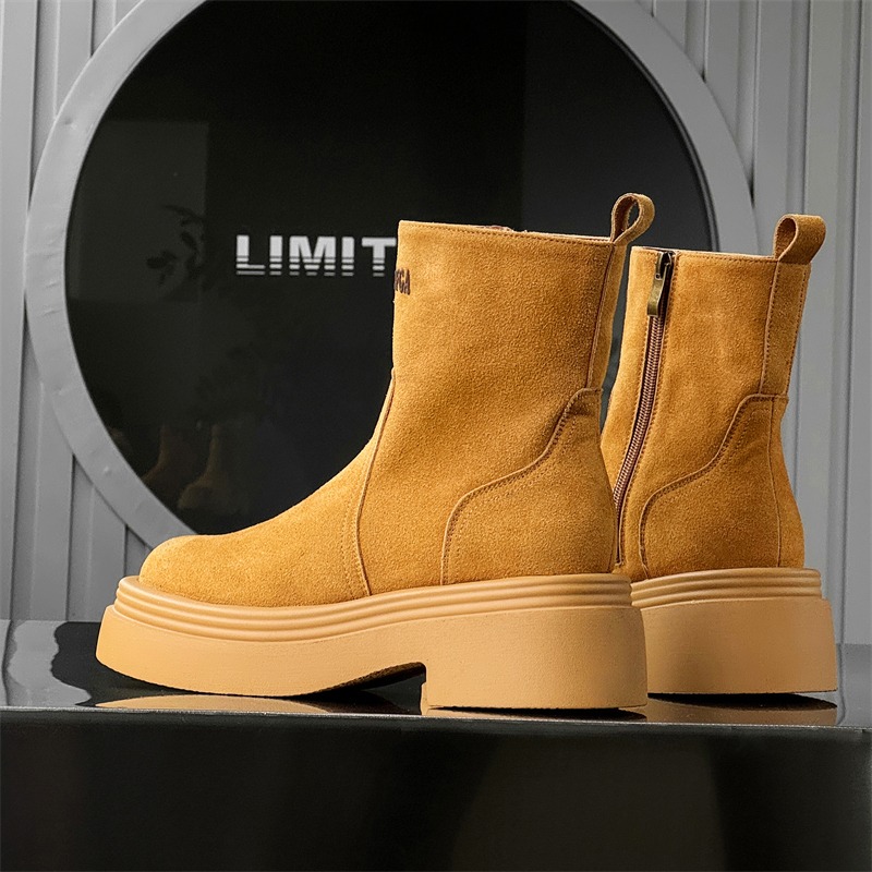 Winter Europe America Retro Th - Men'S Shoes Dq 评论和价格