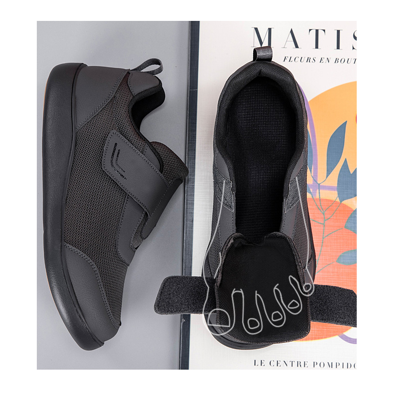 Open Shoes for Elderly Adjusta - Men'S Shoes Diabetic 评论和价格