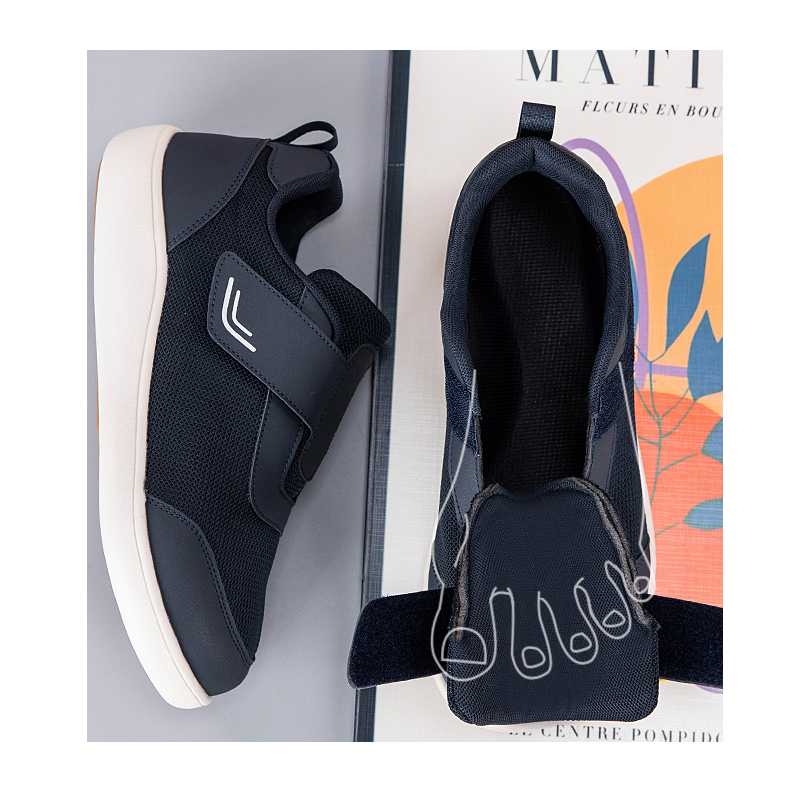 Open Shoes for Elderly Adjusta - Men'S Shoes Diabetic 评论和价格