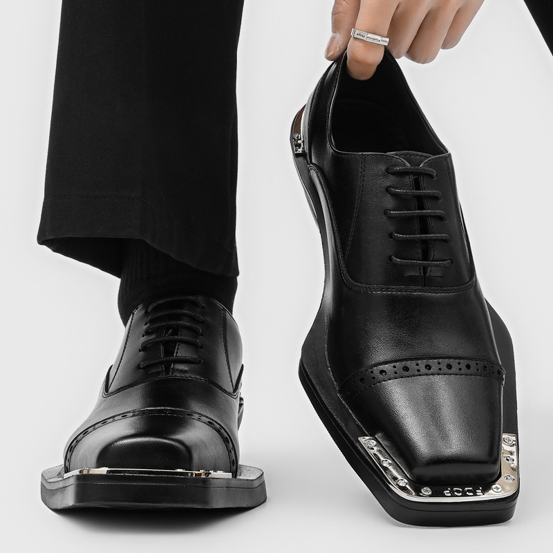 mens fashion hip hop rock carv - Oxford Brogue Leather 评论和价格