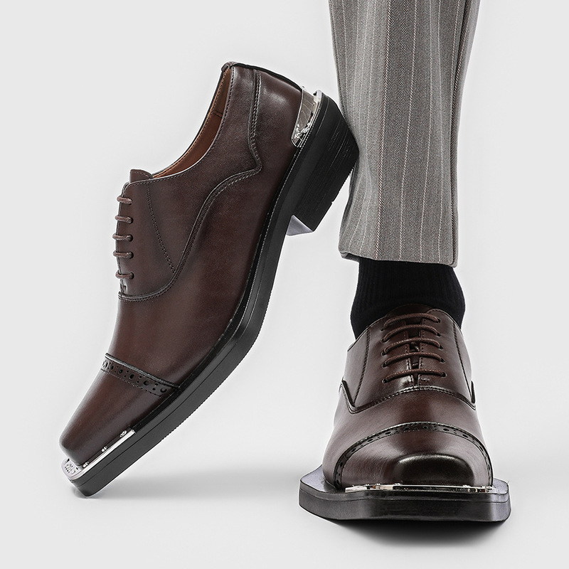 mens fashion hip hop rock carv - Oxford Brogue Leather 评论和价格