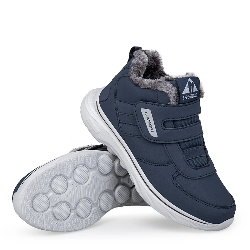 Winter Plush Ankle Orthopedic  - Men'S Shoes Diabetic 评论和价格