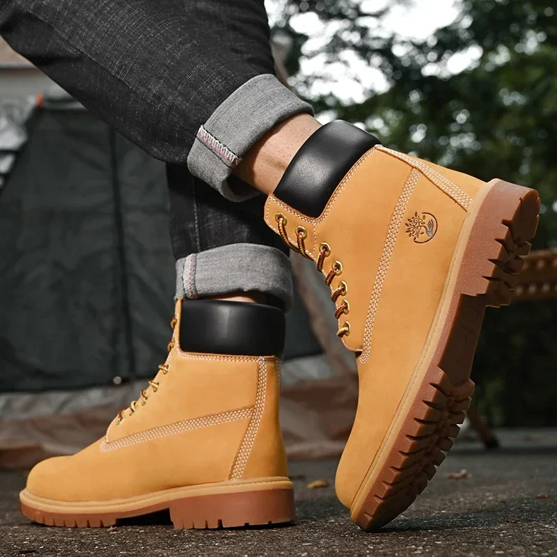 Boots Men High Top Boots High  - Men Shoes Everyday 评论和价格