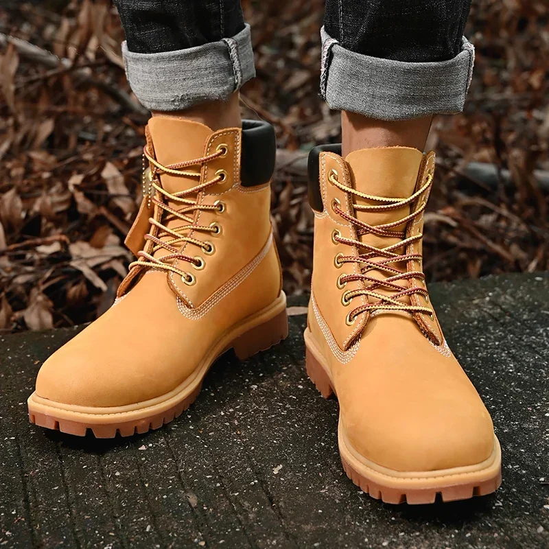 Boots Men High Top Boots High  - Men Shoes Everyday 评论和价格