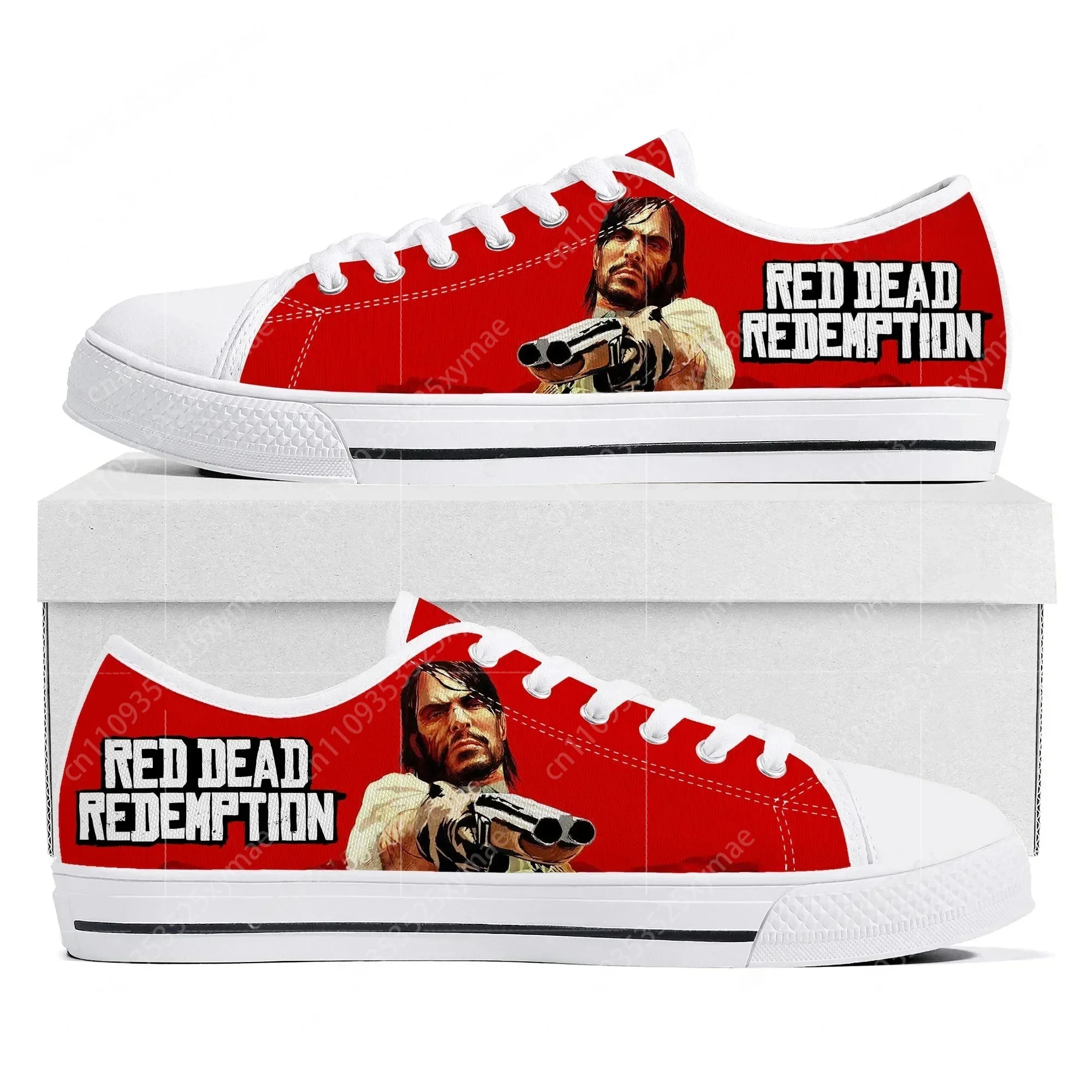 Video Game Red Dead Redemption - Men Shoes Red 评论和价格