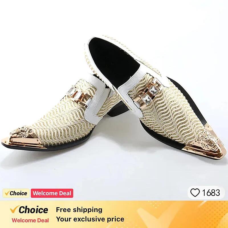 Mens patent leather black whit - Men'S Shoes Size 42 In Us 评论和价格