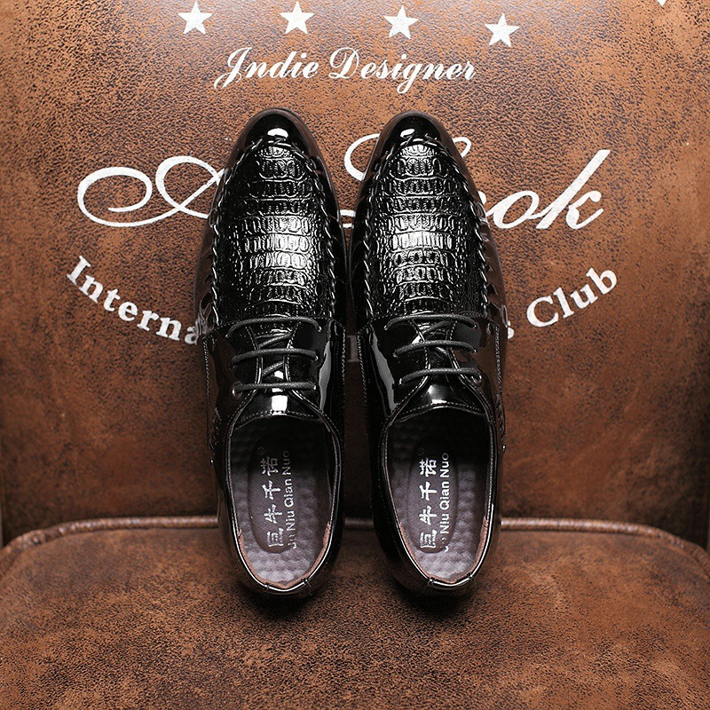 Men's  Dress Leather Shoes Lac - Oxford Brogue Leather 评论和价格