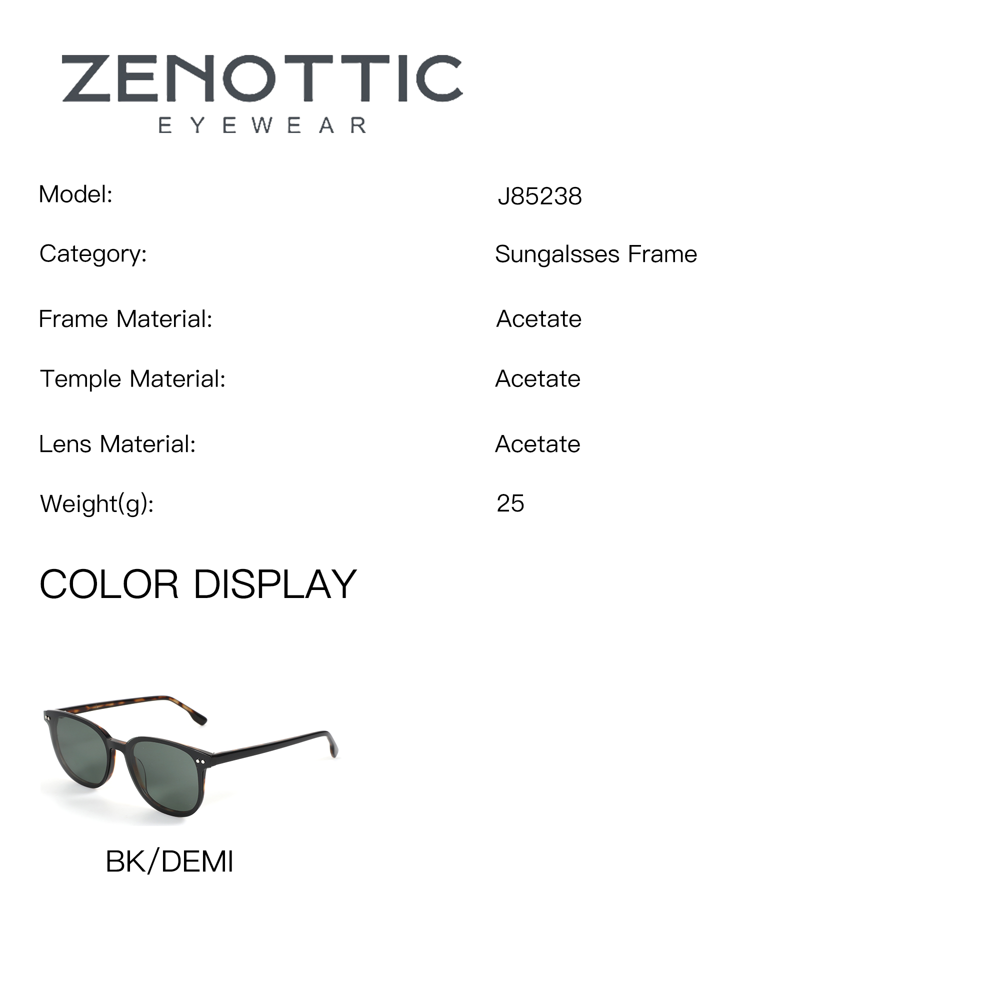 ZENOTTIC Square Acetate Magnet - Men Shoes Zegna 评论和价格